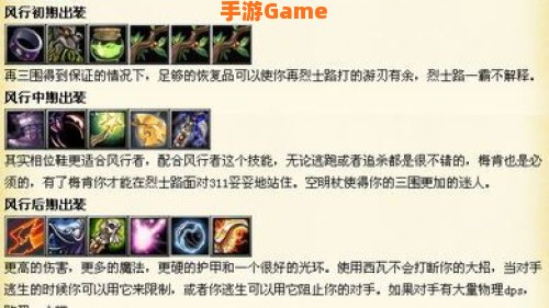 风行出装
